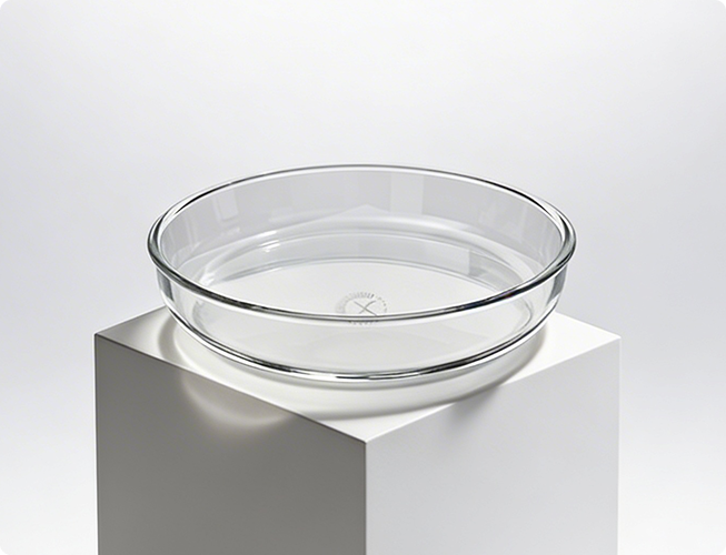 Round dish large